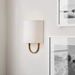Calvrane Brass Mid-Century Wall Sconce