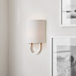 Calvrane Brass Mid-Century Wall Sconce