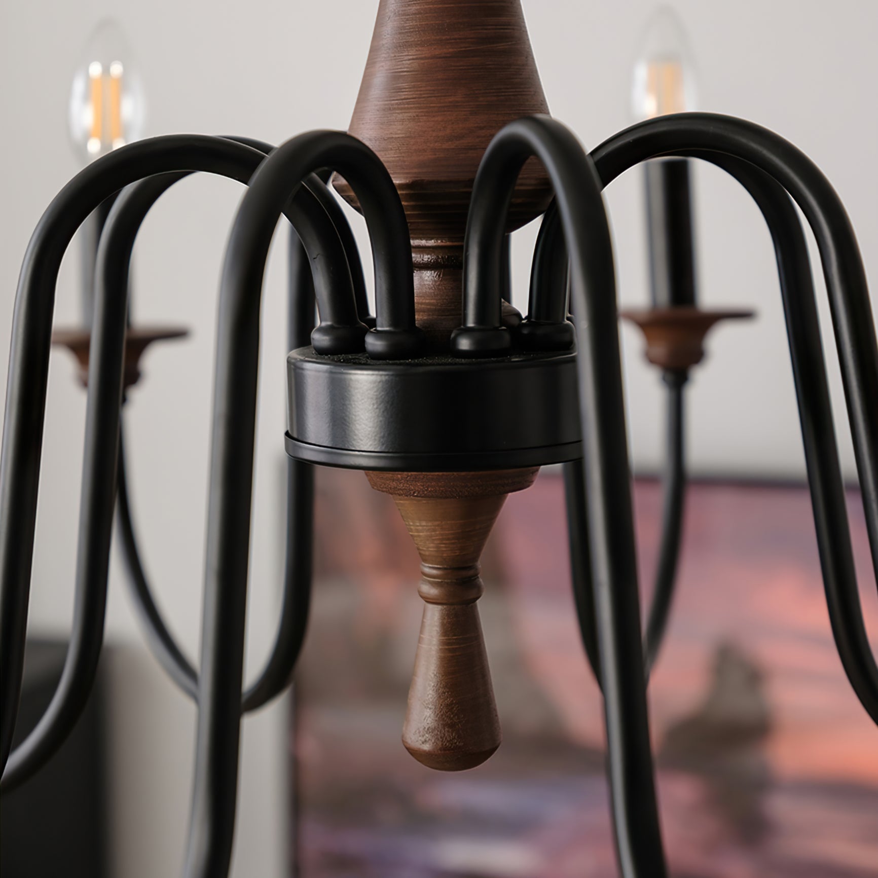 Calvrane Metal Modern Chandelier