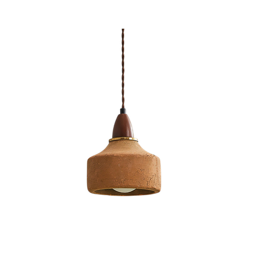 Calvrane Walnut Wood Minimalist Pendant Light