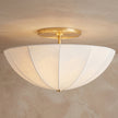 Calvrane Fabric Semi-Flush Mount