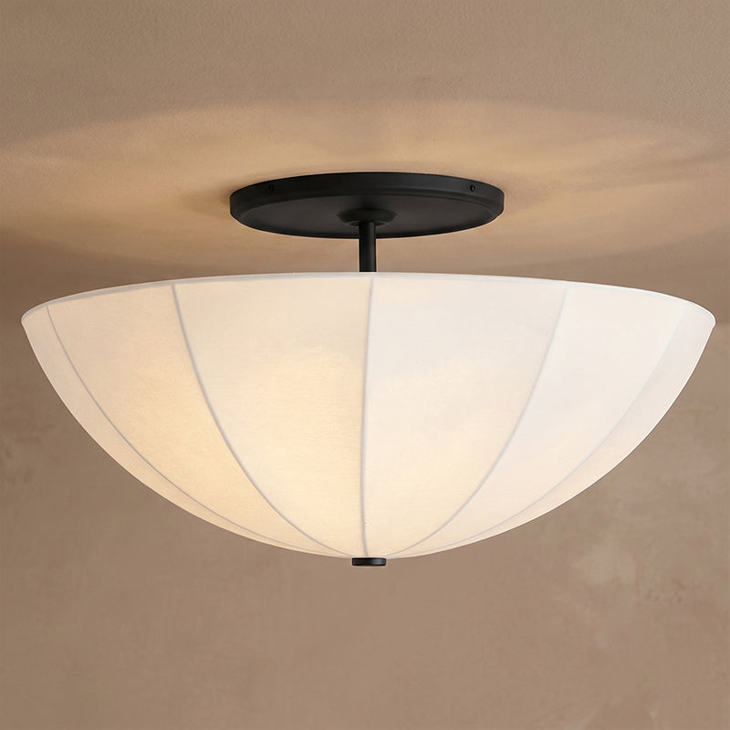 Calvrane Fabric Semi-Flush Mount