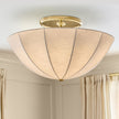 Calvrane Fabric Semi-Flush Mount