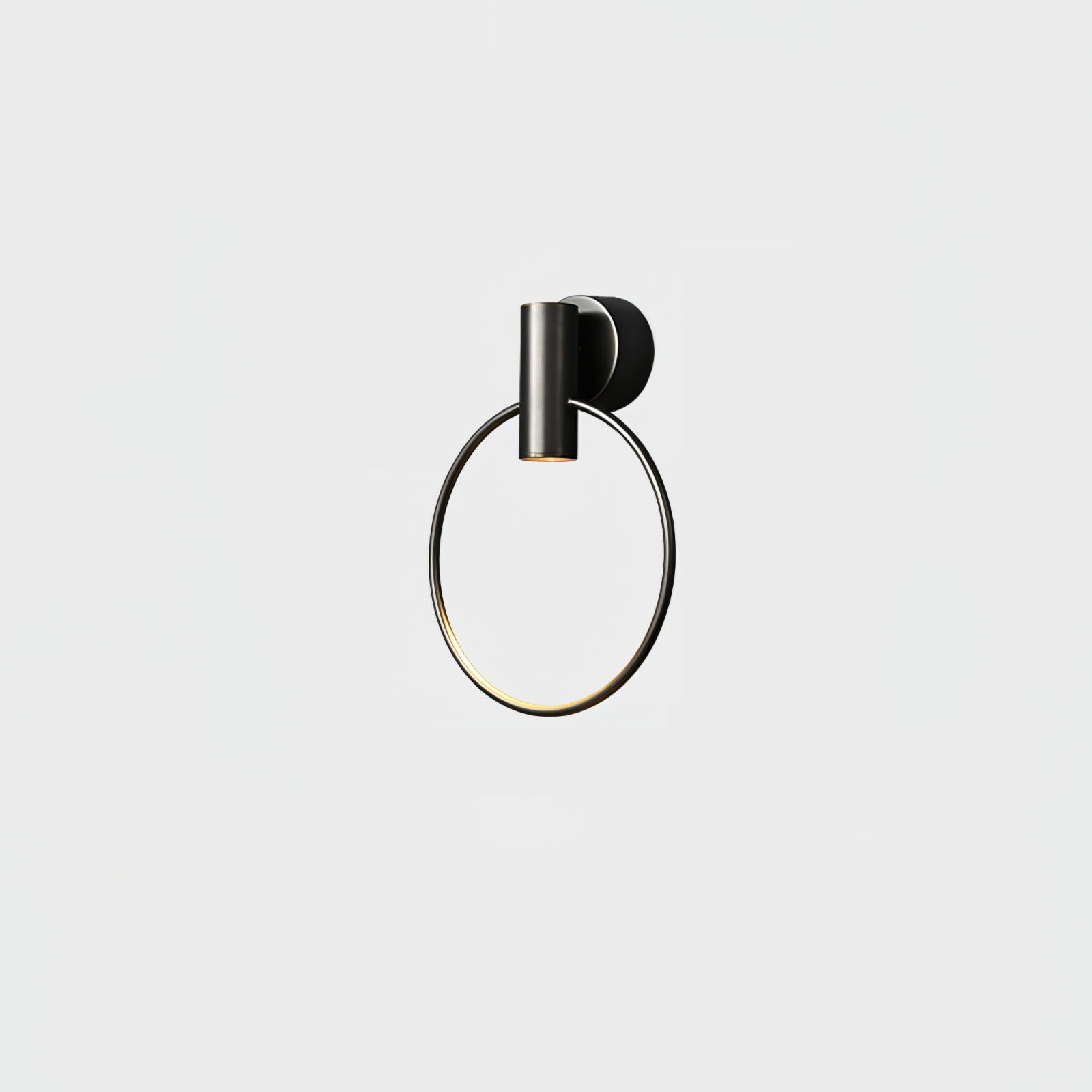 Calvrane Brass Round Wall Sconce