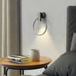Calvrane Brass Round Wall Sconce