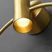 Calvrane Brass Round Wall Sconce