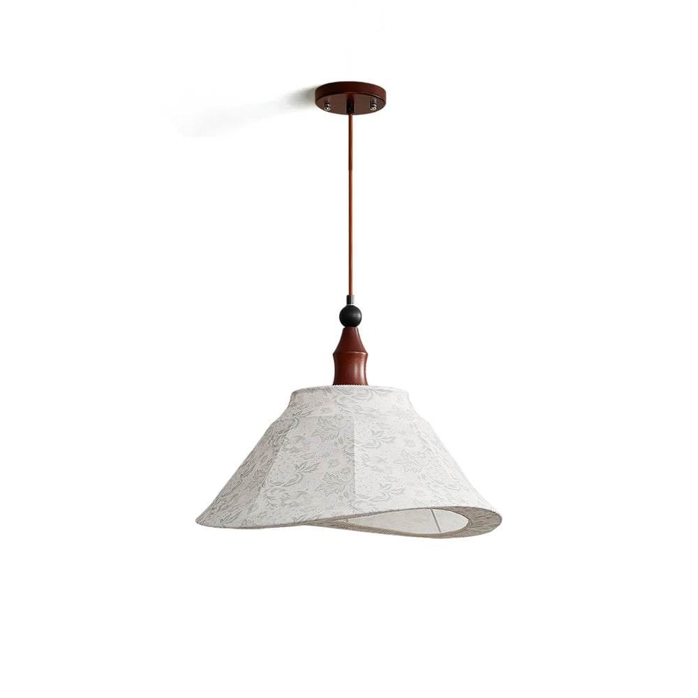Calvrane Fabric Lantern Pendant Light