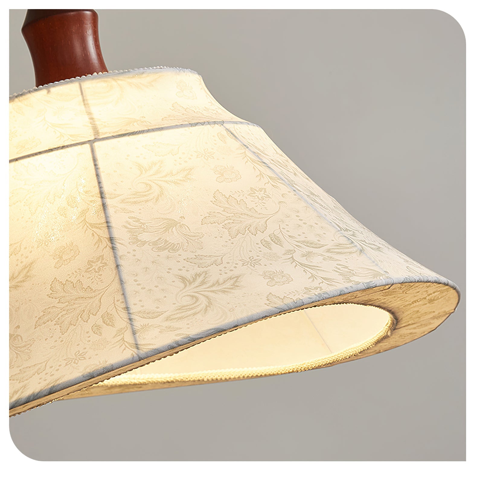 Calvrane Fabric Lantern Pendant Light