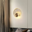 Calvrane Brass Crystal Wall Sconce