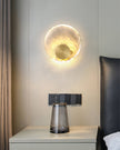 Calvrane Brass Crystal Wall Sconce