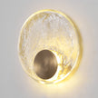 Calvrane Brass Crystal Wall Sconce