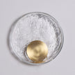 Calvrane Brass Crystal Wall Sconce