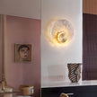 Calvrane Brass Crystal Wall Sconce