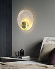 Calvrane Brass Crystal Wall Sconce