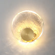 Calvrane Brass Crystal Wall Sconce