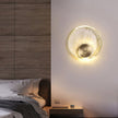 Calvrane Brass Crystal Wall Sconce