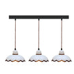 Calvrane Metal Scalloped Pendant Light