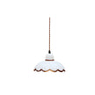 Calvrane Metal Scalloped Pendant Light