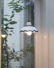 Calvrane Metal Scalloped Pendant Light