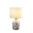Blue & White Ceramic Ginger Jar Table Lamp