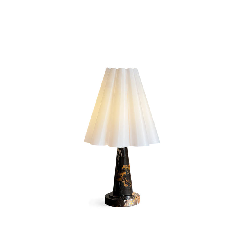 Calvrane Marble Cone Table Lamp