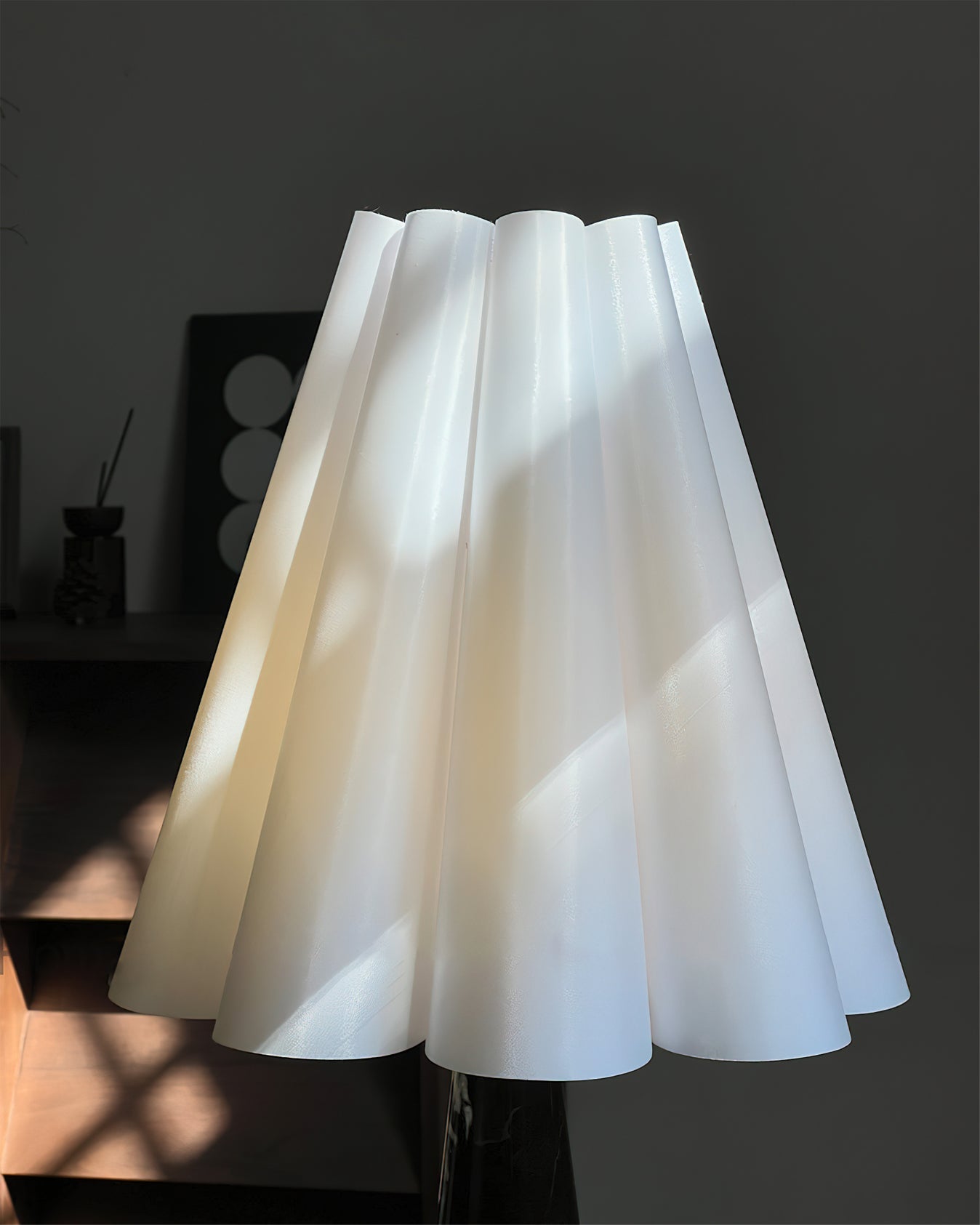 Calvrane Marble Cone Table Lamp