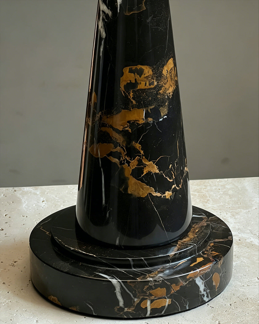 Calvrane Marble Cone Table Lamp