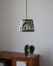 Calvrane Stained Glass Floral Pendant Light