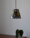 Calvrane Stained Glass Floral Pendant Light