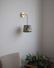 Calvrane Stained Glass Floral Wall Sconce