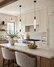 Calvrane Alabaster Tube Pendant Light