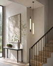 Calvrane Alabaster Tube Pendant Light