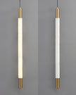 Calvrane Alabaster Tube Pendant Light