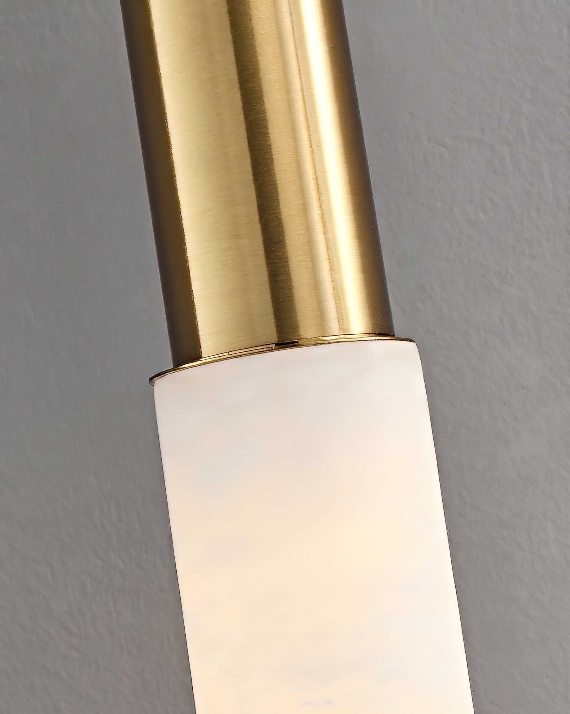 Calvrane Alabaster Tube Pendant Light