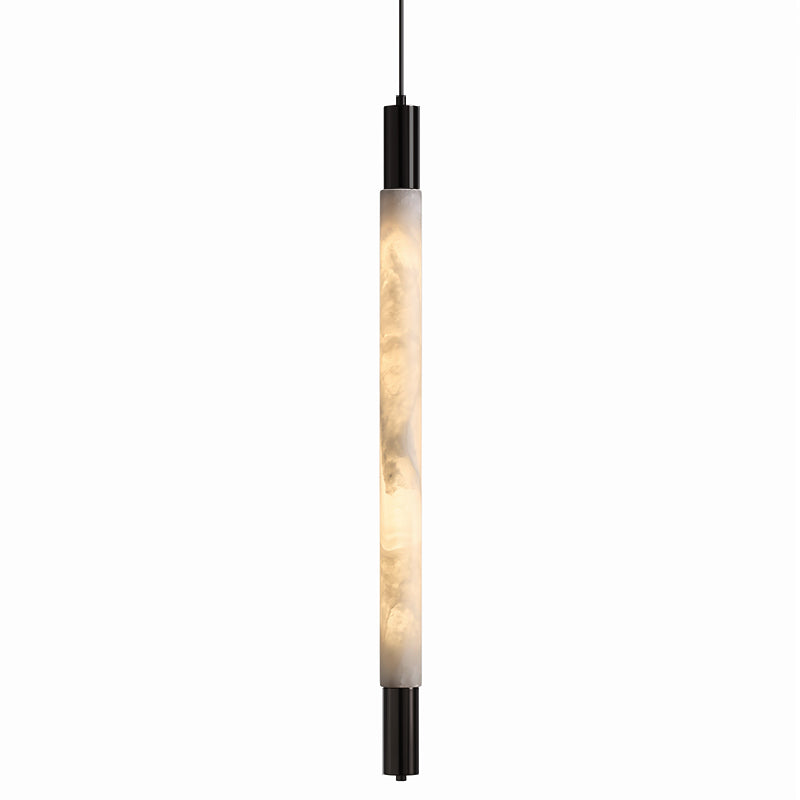 Calvrane Alabaster Tube Pendant Light