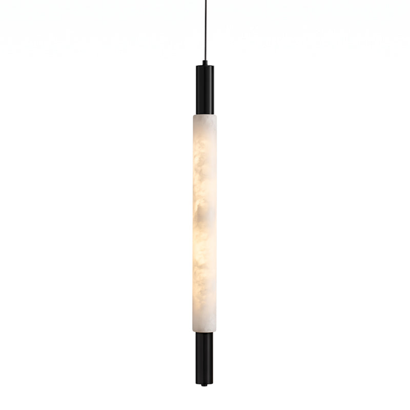 Calvrane Alabaster Tube Pendant Light