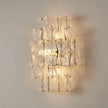 Calvrane Ribbed Glass Tiered Wall Sconce