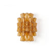 Calvrane Ribbed Glass Tiered Wall Sconce