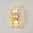 Calvrane Ribbed Glass Tiered Wall Sconce