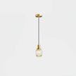 Crystal Glass Perfume Bottle Pendant Light
