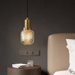 Crystal Glass Perfume Bottle Pendant Light