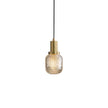 Crystal Glass Perfume Bottle Pendant Light