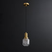 Crystal Glass Perfume Bottle Pendant Light