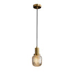Crystal Glass Perfume Bottle Pendant Light