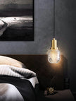 Crystal Glass Perfume Bottle Pendant Light