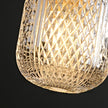 Crystal Glass Perfume Bottle Pendant Light