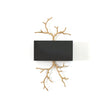 Modern Brass Branch Wall Sconce