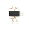 Modern Brass Branch Wall Sconce