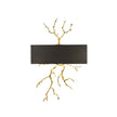 Modern Brass Branch Wall Sconce