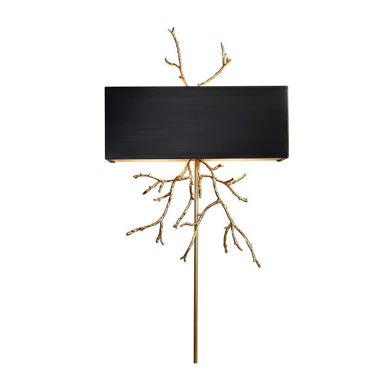 Modern Brass Branch Wall Sconce